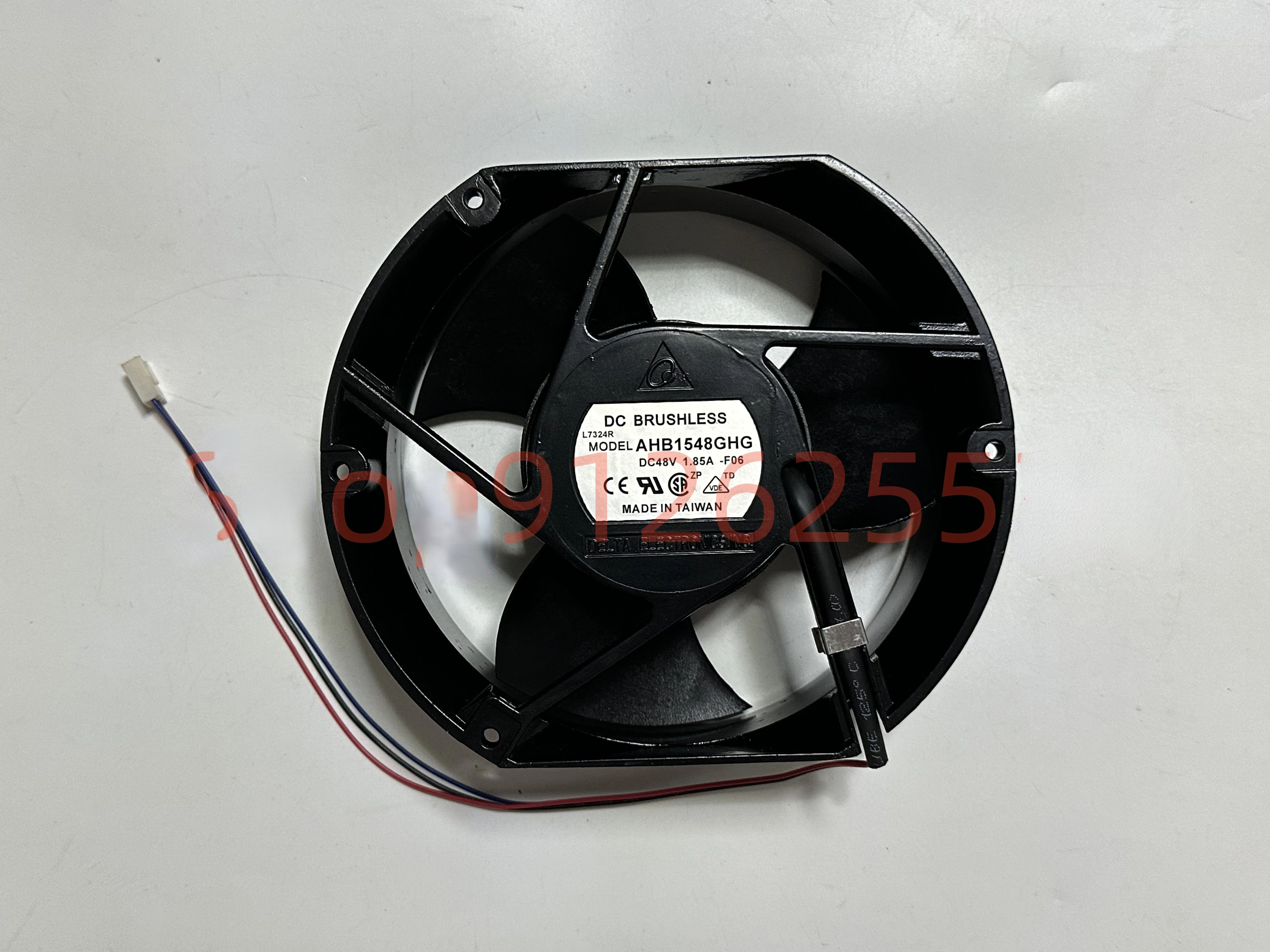 

Original 172mm 15051fan AHB1548GHG-F06 48V1.85A 3 lines