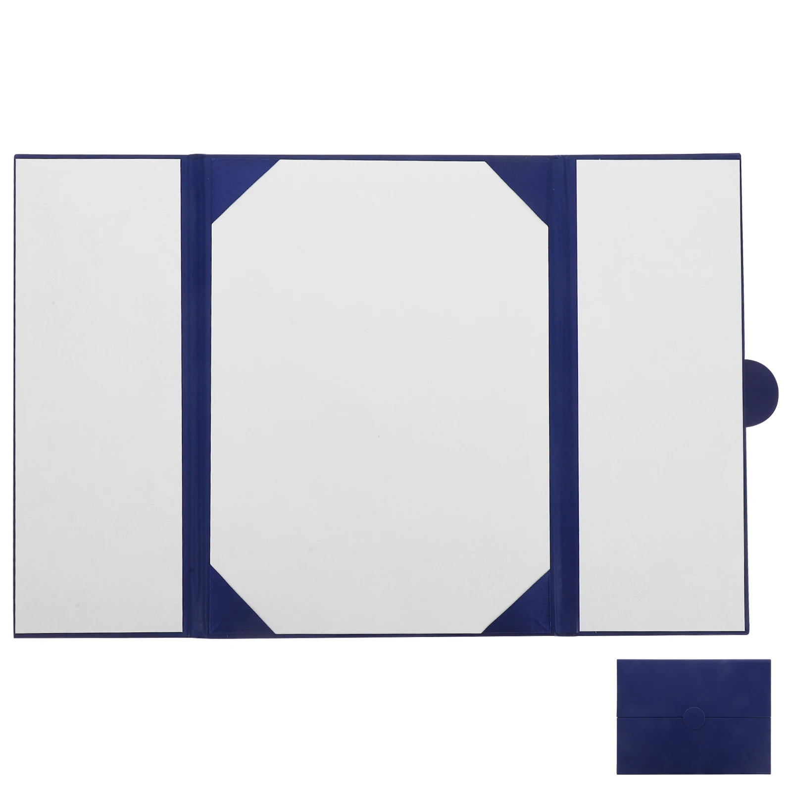 

Protective Graduation Certificate Cover Award Protector Booklet Blue Paper Travel