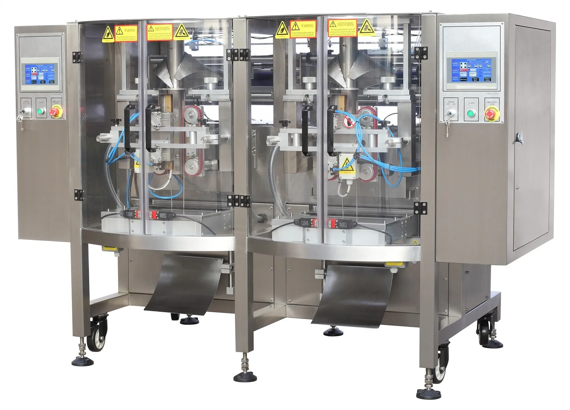 HIghdream Automatic Vertical frozen Food Multi-Function Packing machines with multihead weigher