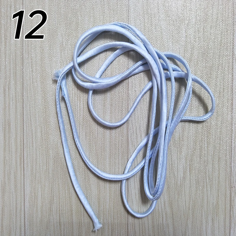 2M Damen Schnürung für Braut Hochzeitskleid Reißverschluss Ersatz Damen Kleid Multi Farben Satin Verstellbares Kleid Korsett Rücken Kit Seil – Detail 6