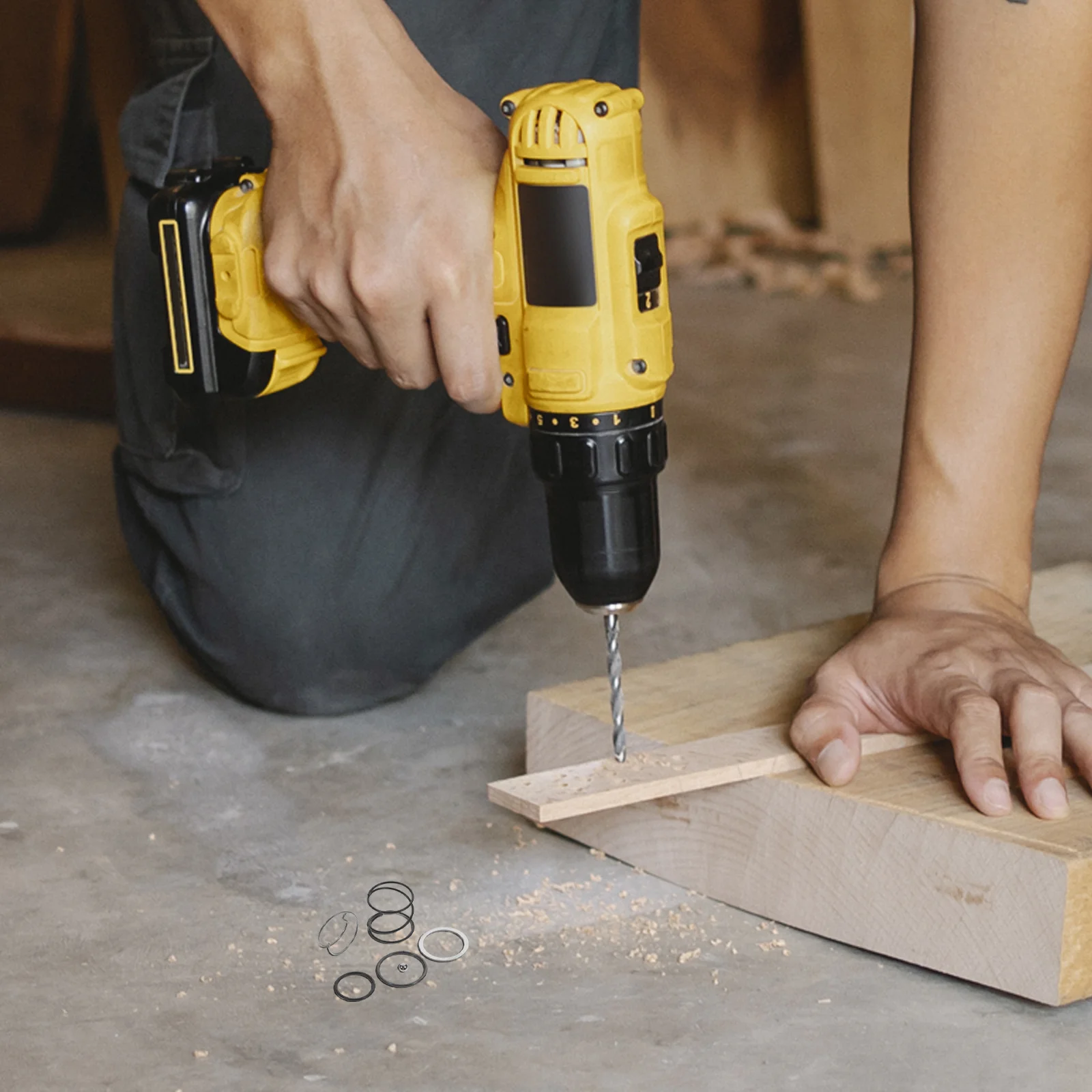 

DOITOOL 1 комплект пружинного инструмента с подвеской шайбы и снятия гаечного ключа, запасные части для ударного ключа