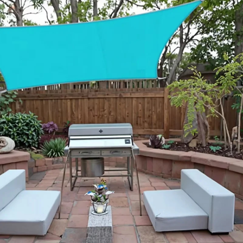 

Водонепроницаемая ткань, прямоугольный солнцезащитный козырек, парус, полиэстер, открытый сад, бассейн, тент, походный тент