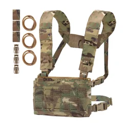 Tactical MOLLE MK5 Chest Rig SS MKV Micro Fight Chassis Placard Triple 5.56 Magazine Pouch Hunting Vest Plate Carrier Equipment