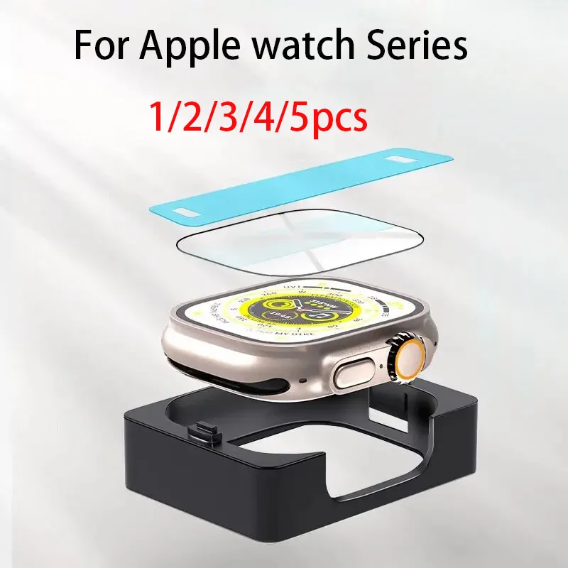Keramikfolie für Apple Watch Serie 10 9 8 7 Ultra 49 mm 46 mm 42 mm Displayschutzfolie für Apple Watch 6 5 SE 45 44 mm 40 mm 38 mm
