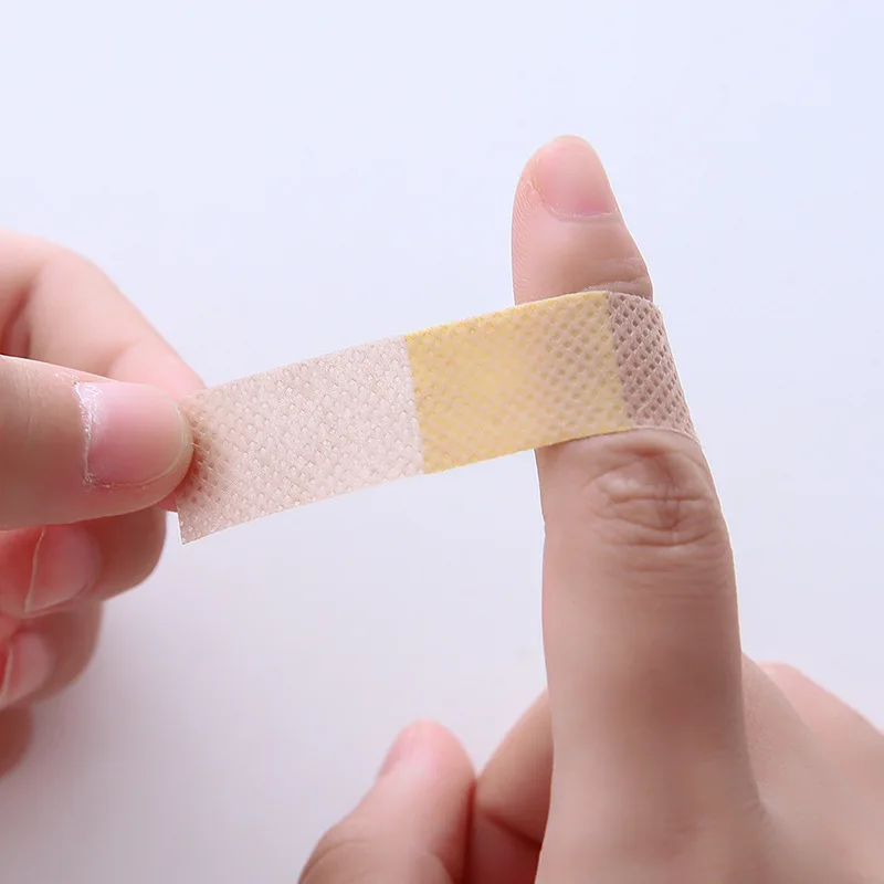 50pcs Emergência Primeiros Socorros Bandagem Salto Almofada Adesivo Gesso À Prova D' Água Band-aid Médica Hemostasia Ferida Patch Adesivo