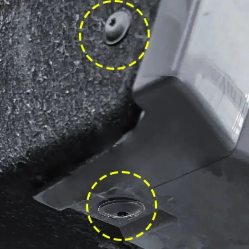 

20pcs Car Chassis Mudguard Fixing Fastener Engine Hood Fastening Screw Kit Wheel Arched Fastening Snap Fastener Car Repair Tool