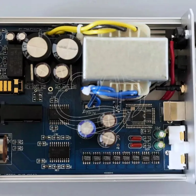 L1387 TDA1387 DAC Headphone Amplifier All-in-One USB Bluetooth APTX LDAC Decoder 4.4mm Balanced Output 220V