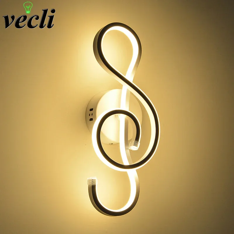 

LED Wall Lamp Modern Bedroom Beside Reading Wall Light 22W Indoor Living Room Corridor Hotel Room Lighting Decoration bra