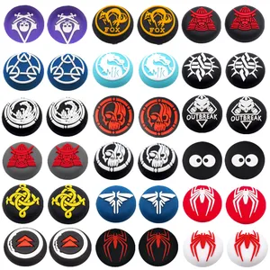 Anti-slip Silicone Capstick Caps de empuñadura para PlayStation 5 PS5 PS4 PS4 Slim PS3 Serie X/S One 360 Controller Joystick 10 Mejor portada de ventas PS3 Super Slim - №6