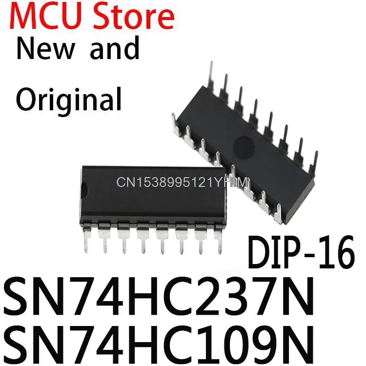 10PCS DIP-16 74HC237N DIP16 74HC237AP DIP TC74HC237AP 74HC237 MC74HC237N SN74HC109B1 74HC109 HD74HC109P IC SN74HC237N SN74HC109N