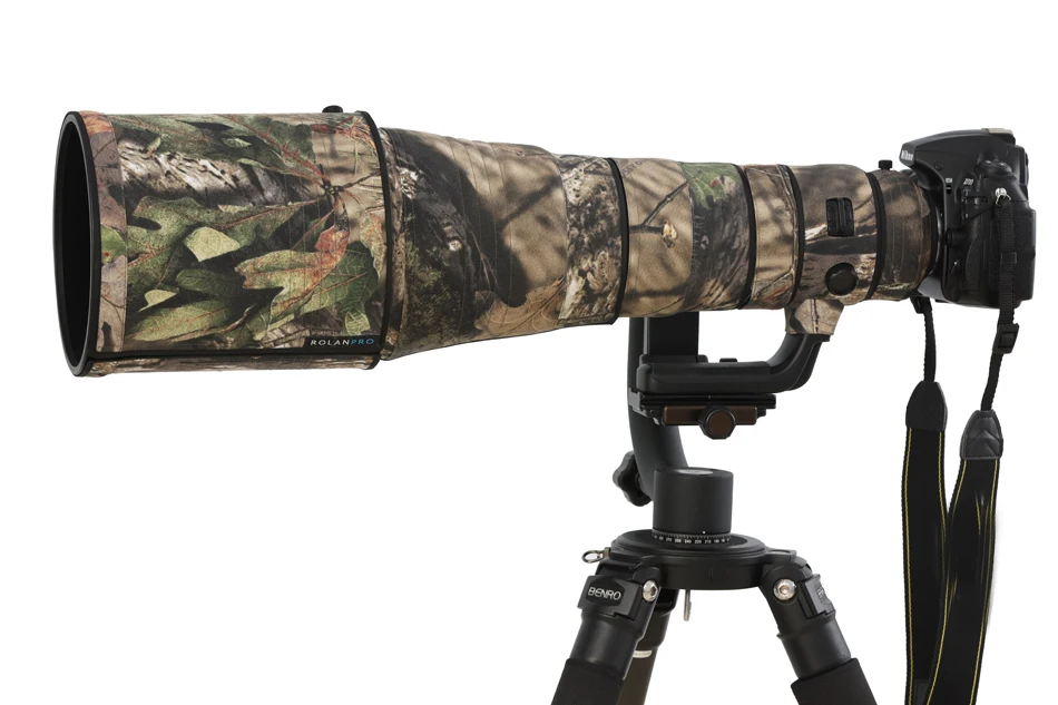 ROLANPRO Waterproof Lens Camo Coat for Nikkor Nikon AF-S 600mm F/4E FL ED VR Lens Cover Protective Sleeve Nikon 600f4e Case