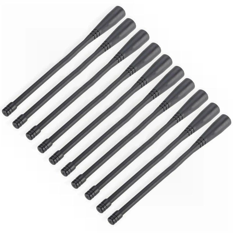 10 PCS SMA-Female UHF/VHF 36-174/400-520 MHz Antenna for BaoFeng UV-5R UV-82 GT-3 Two Way Radios