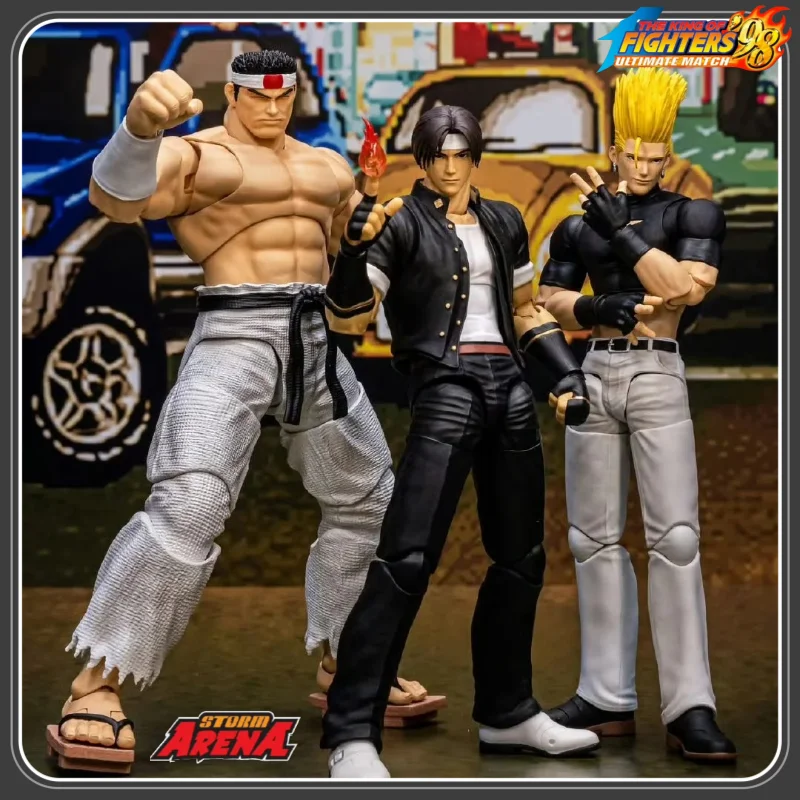 

Аутентичные игрушки STORM TOYS King Of Fighters в масштабе 1/12, 98UM Kyo Kusanagi Goro Daimon, шарнирная фигурка, Коллекционная игрушечная модель