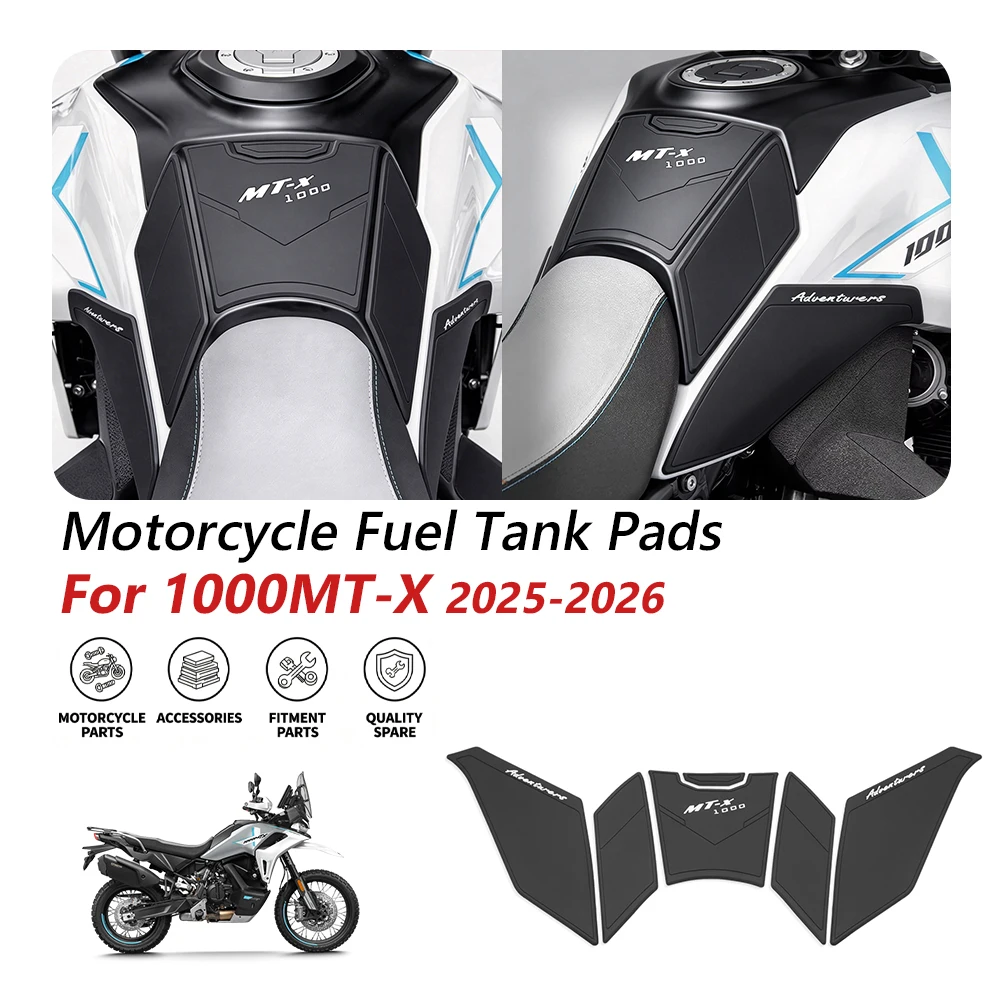 For CFMOTO 1000MT-X 1000MTX 1000 MTX MTX1000 2025-2026 Motorcycles Side Knee Ges Fuel Tank Pad Anti-Slip Traction Accessories
