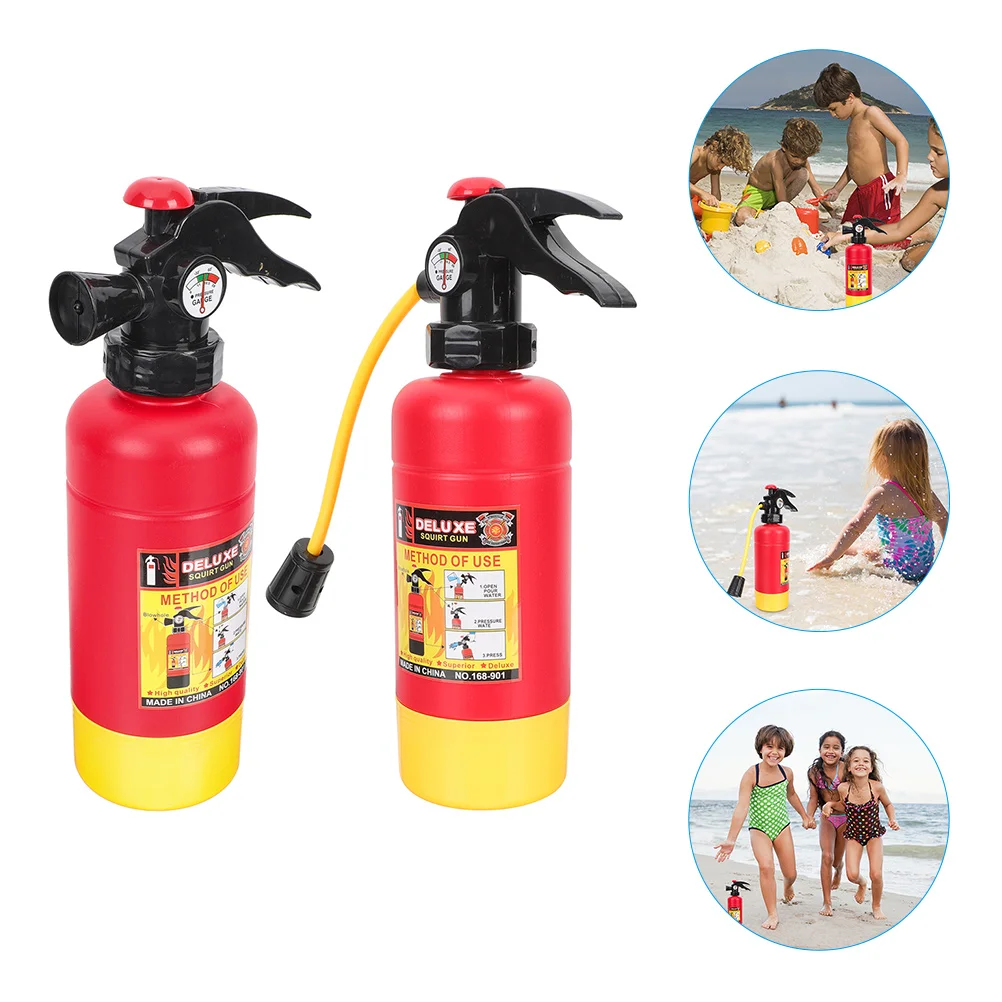 

2 Pcs Cartoon Water Toy Well Made Premium Materials Safe Kids Small Hands Outdoor Plaything Pool Beach Fire