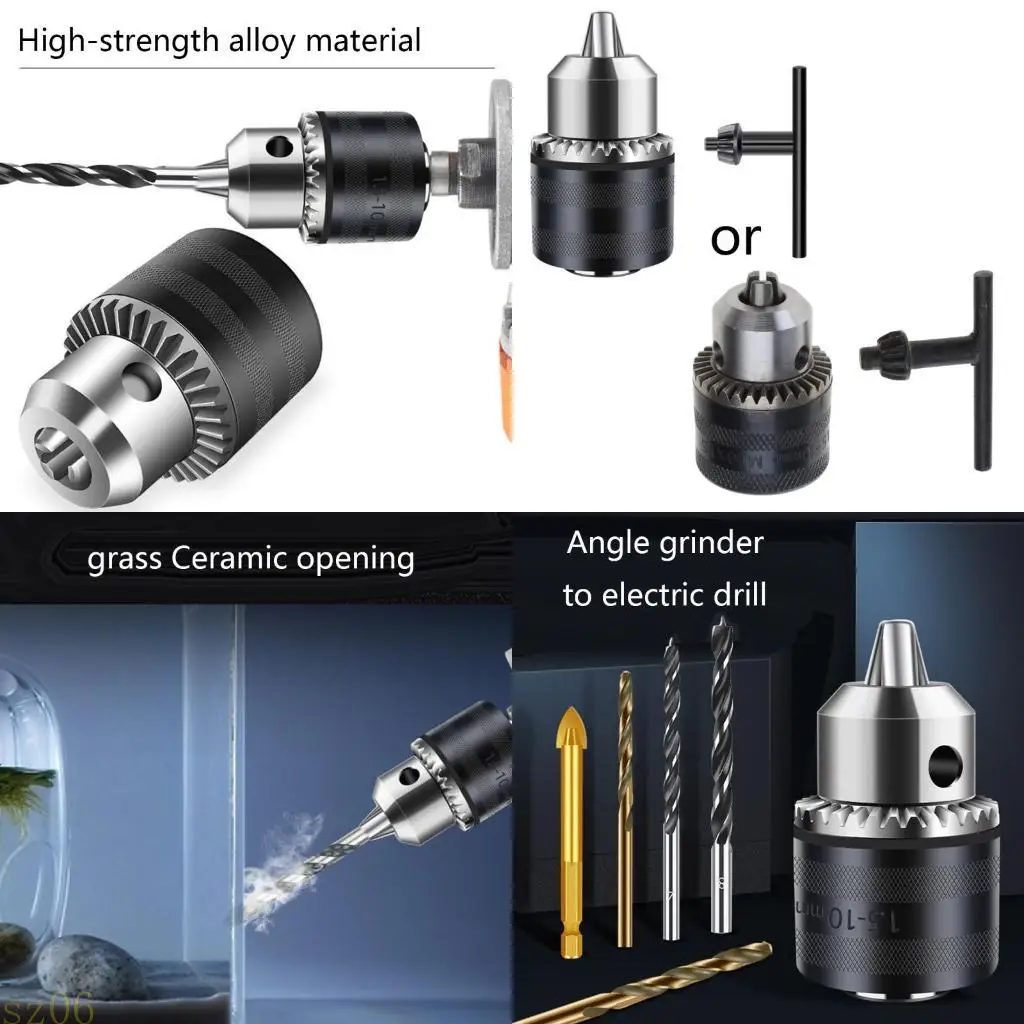 

Q2Q4 Grinder Attachments Drill Adapter for 4 Inch Grinder M10Thread