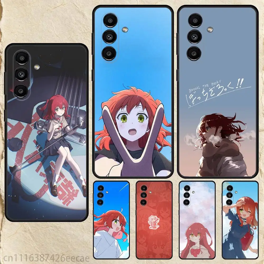 Kita Ikuyo B-Bocchi the Rock Phone Case For Samsung S25,24,21,22,23,20,S30,Ultra,Plus, Fe,5G Silicone Cover