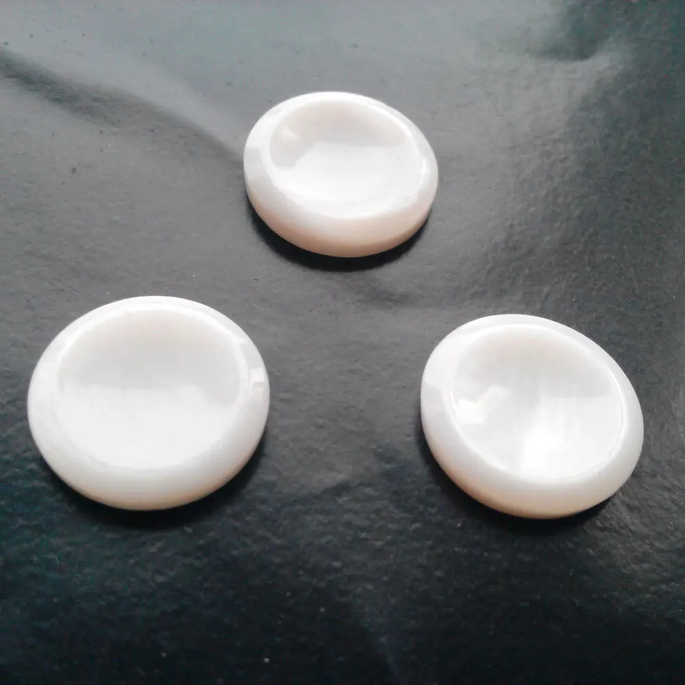 

Saxophone Key Buttons Inlays Alto Soprano Tenor Sax White Finger Button Real Mother of Pearl Accessories