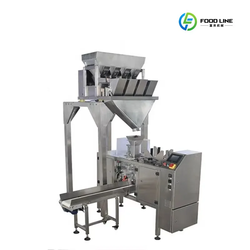 FL Custom Pouch Doypack Packing Machine Is Special Designed for Premade Zipper Bags Small Granule Products Filling Machine