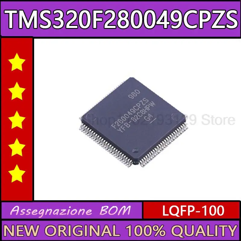 

TMS320F280049CPZS LQFP100 Microcontroller IC F280049PZ F280049CP