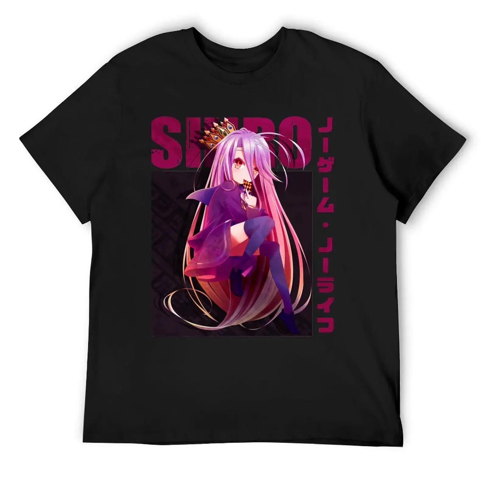 

No Game No Life T-Shirt oversize t-shirts man plus sizes blacks mens t shirts casual stylish