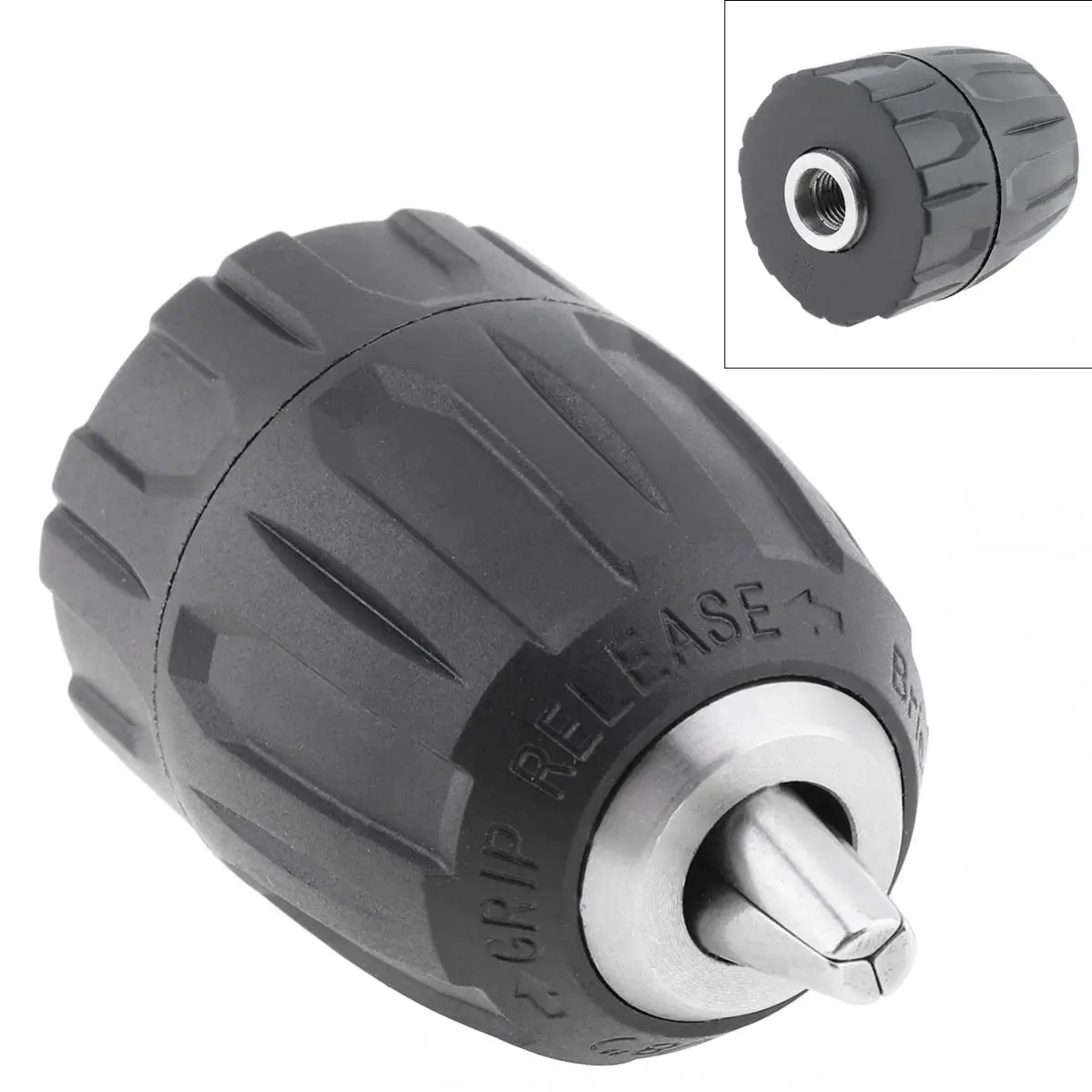 Imagem -04 - Keyless Broca Chuck Adaptador Hex Haste Quick Connect Impacto Ferramenta Driver Conversão 0810 mm 4