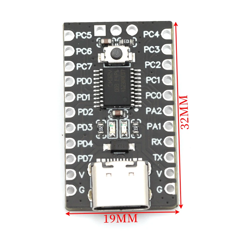 CH32V003 Development Board Minimum System Board Core Board RISC-V CH32V003F4P6 Microcontroller Module