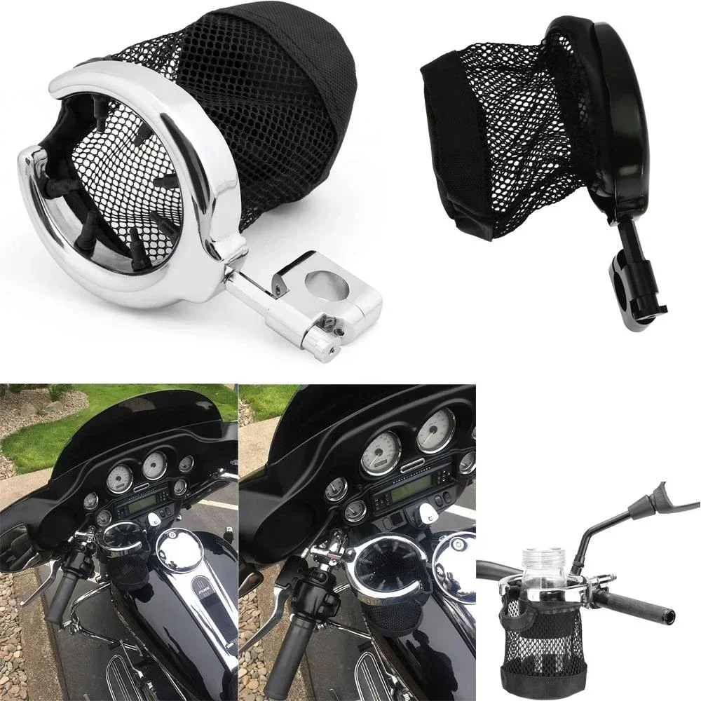 

Motorcycle Universal 22mm 25mm 32mm Handlebar Support Bottle Drink Cup Holder For Harley Touring Sportster Honda Yamaha Kawasaki