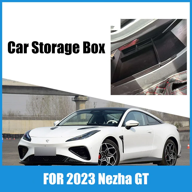 

Suitable for 2023 Nezha GT central control lower storage box car built-in storage box interior car supplies