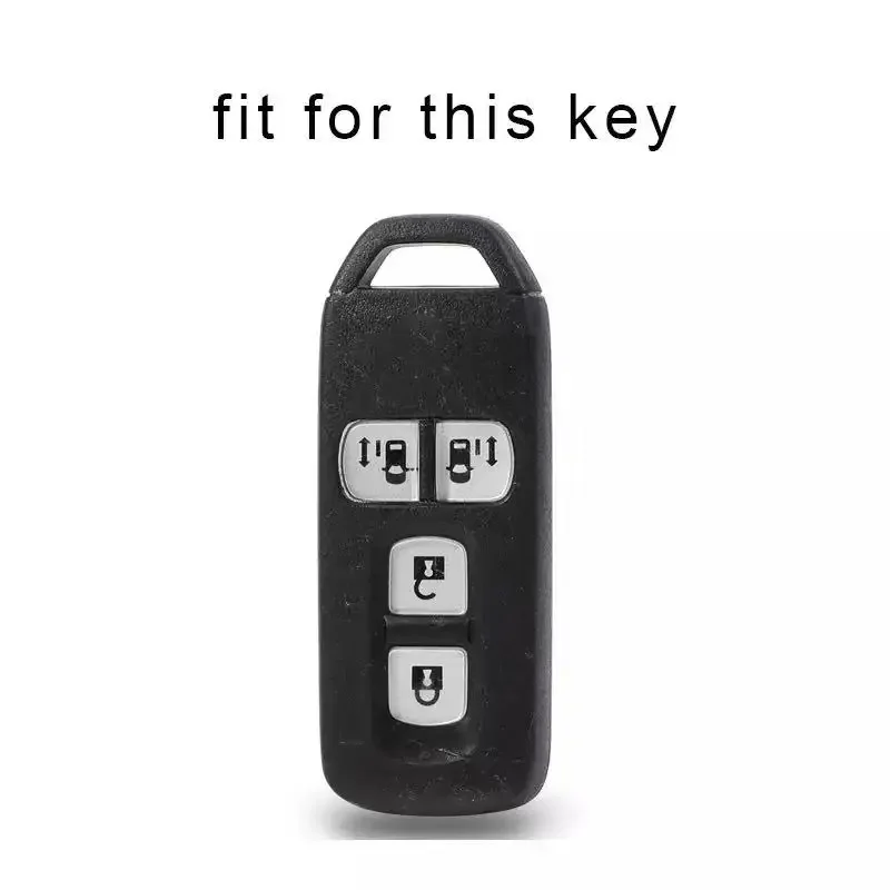 TPU For Honda New Nbox Custom JF3 / JF4 N-BOX JF1 / JF2 N-BOX+ Plus N Wagon N-One Car Smart Key Case Cover Remote Fob Keychain