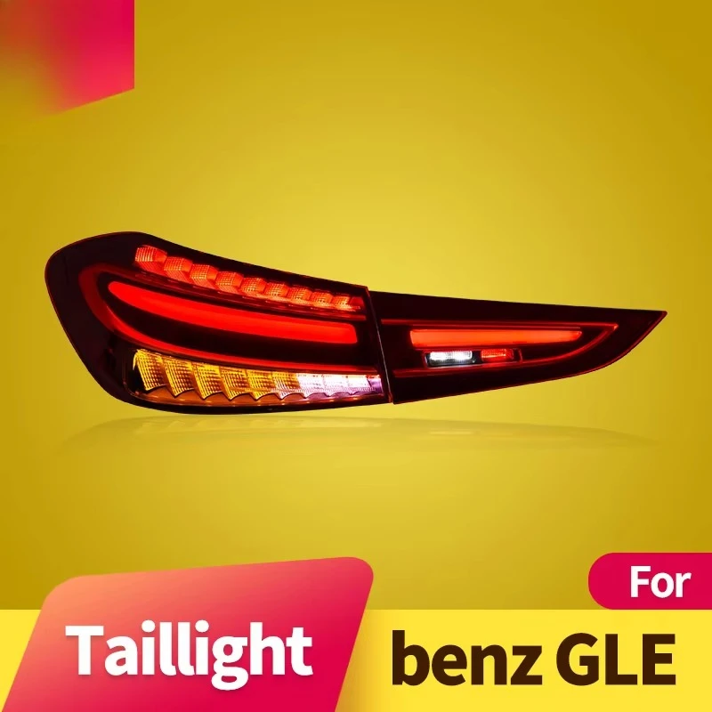 Car Styg for  GLE Coupe W167 2020-2023 Driving LED Brake Sequential Turn Signal Tail Light