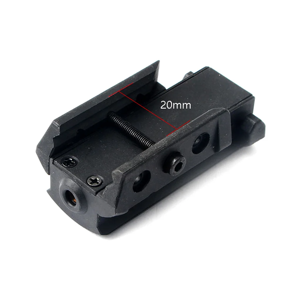 Red Dot Laser Sight Tactical 20mm Standard Picatinny Weaver Rail Classic Black Style For Pistol Handgun Gun Rifle