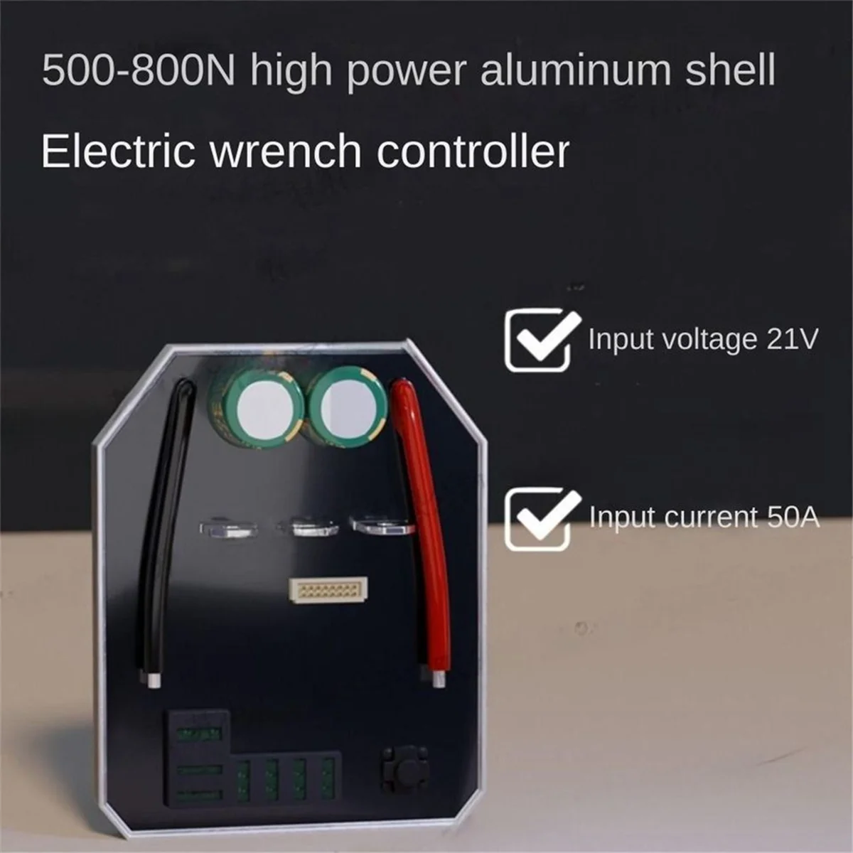 50A المفتاح الكهربائي لوحة تحكم غلاف من الألومنيوم فرش ليثيوم سرعة التبديل سرعة التبديل لوحة المفتاح الكهربائي