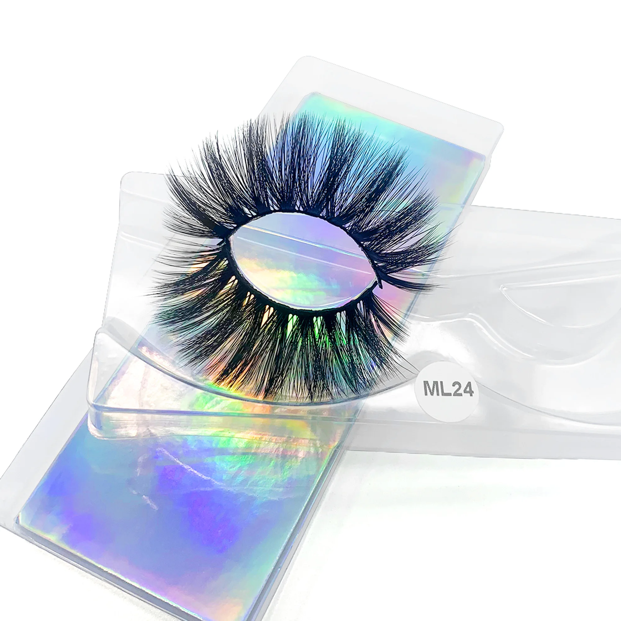 10 paia di ciglia di visone 6D ciglia all'ingrosso stile casuale volume sfuso ciglia finte per strumenti di trucco estensione ciglia