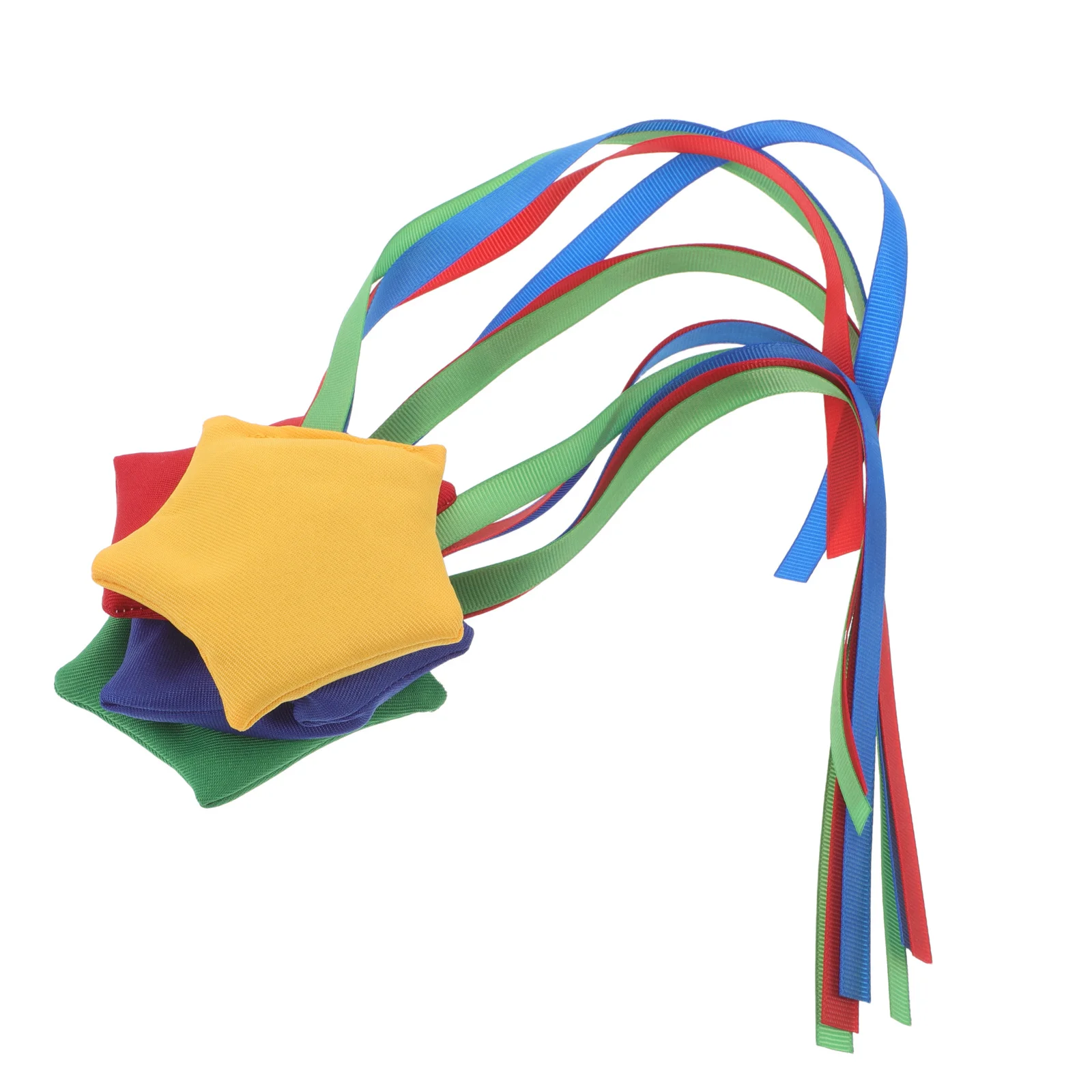 

4Pcs Star Shaped Bean Bags Toss Set Colorful Kids Bean Bag Game Indoor Outdoor Play Party Supplies Sandbag Toy