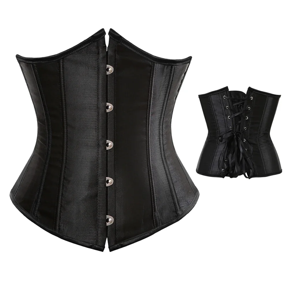 2024 Fashion Women Underbust Corset Sexy Bustiers Workout Shape Body Belt Slimming Shapers Girdles Cummerbunds