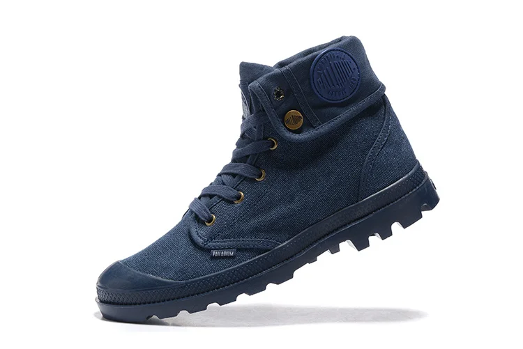 PALLADIUM Pallabrouse Blue jeans Sneakers Turn help Men Leisure Ankle Boots Canvas Casual Shoes Men Casual Shoes Eur Size 39-45