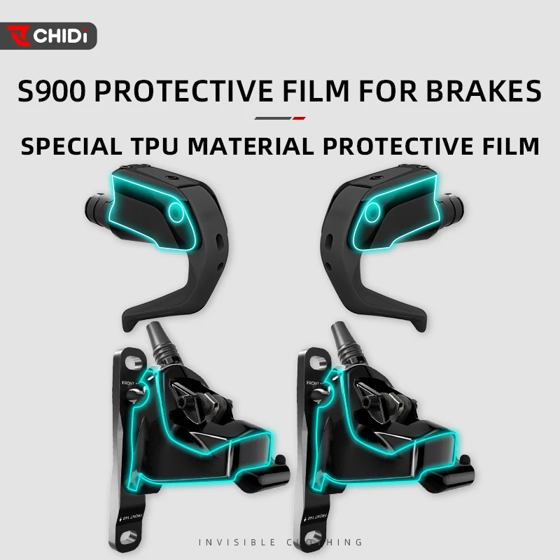 

For SRAM S900 Brake Kit - Protective Film, Road Bike/TT Bike/Time Trial Bike Disc Brake/Shifter Sticker, Bicycle Accessories