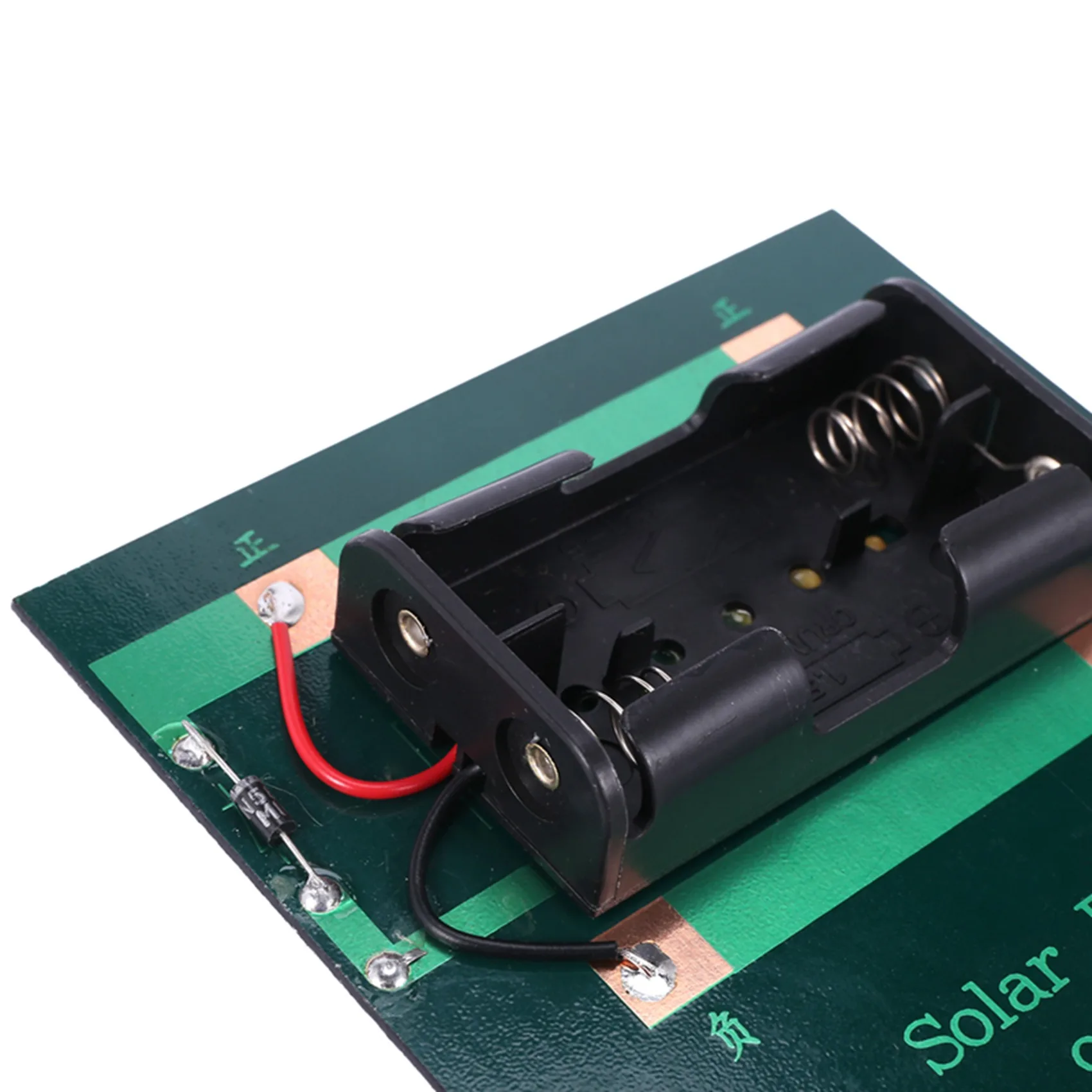 1 Вт, 4 в, перезаряжаемый аккумулятор AA, зарядное устройство на солнечной батарее с основанием для 2 аккумуляторов AA, зарядка напрямую