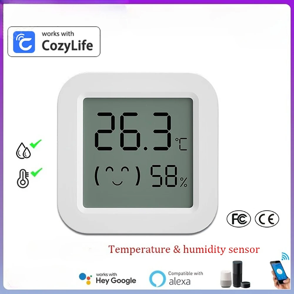 Mini LCD Temperatur Feuchtigkeit Sensor Bluetooth APP Fernbedienung Thermometer Hygrometer Für Home Office Gewächshaus Baby Zimmer