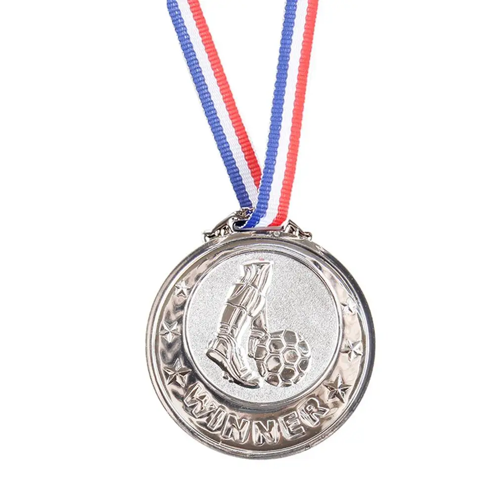 Médaille de trophée en or, argent et bronze, médaille d'honneur, champions, accessoires de sport, coupe de football, jeux, L8O7