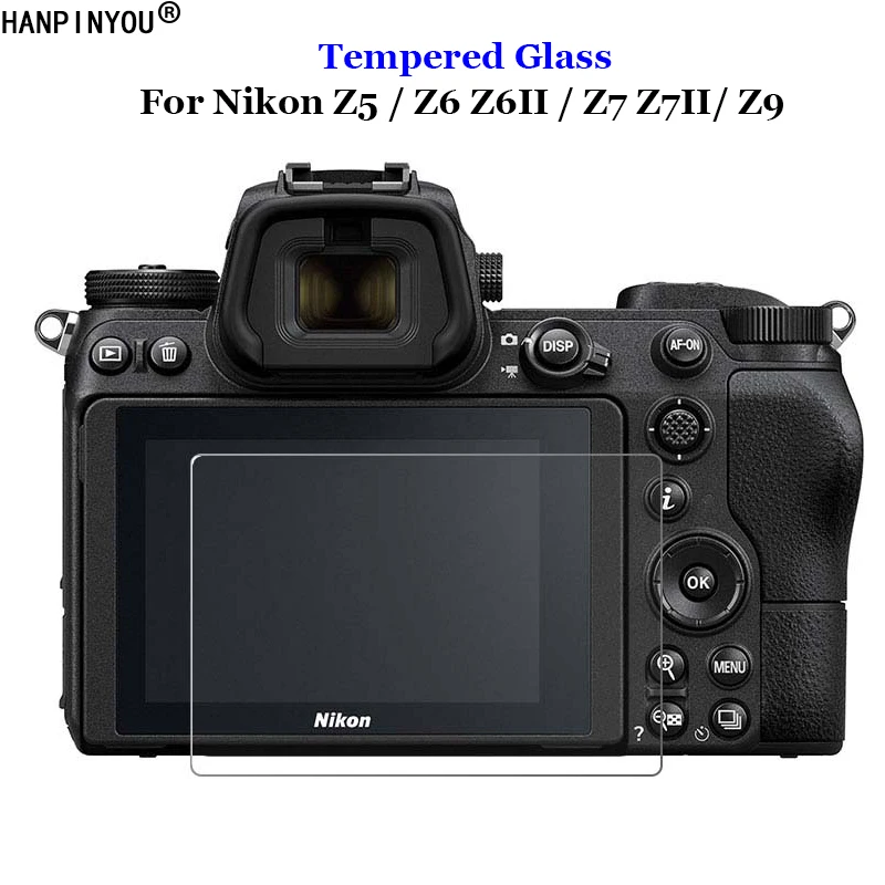 Dla Nikon Z8 Z5 Z6 Z6II / Z7 Z7II Z9 przezroczyste szkło hartowane 2.5D ochrona ekranu LCD folia ochronna do aparatu