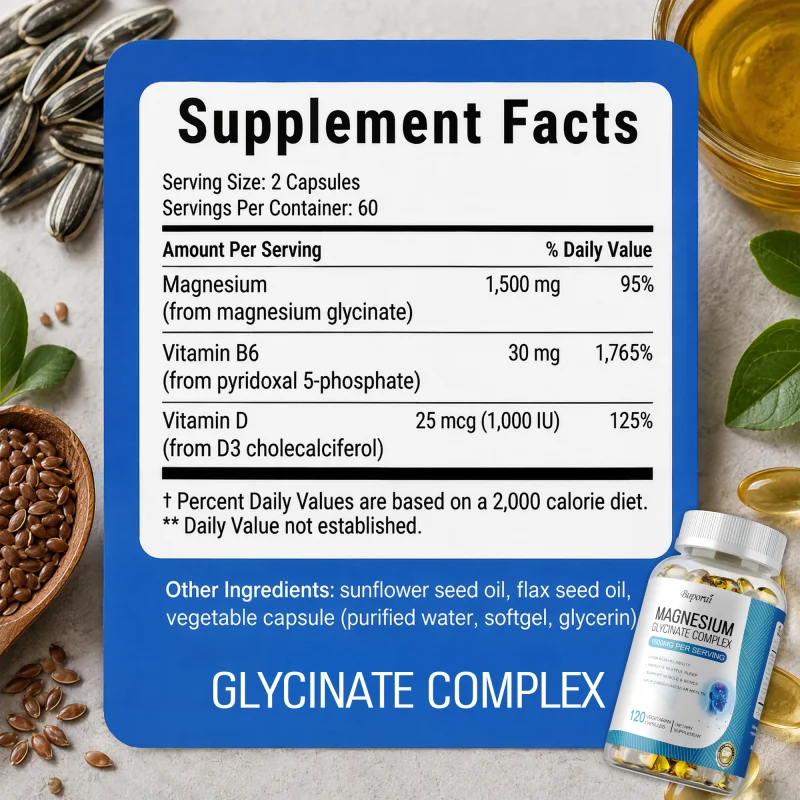 Magnezyum Glisinat Kompleksi - - Magnesium Glycinate Capsule incelemesi ve fiyatı