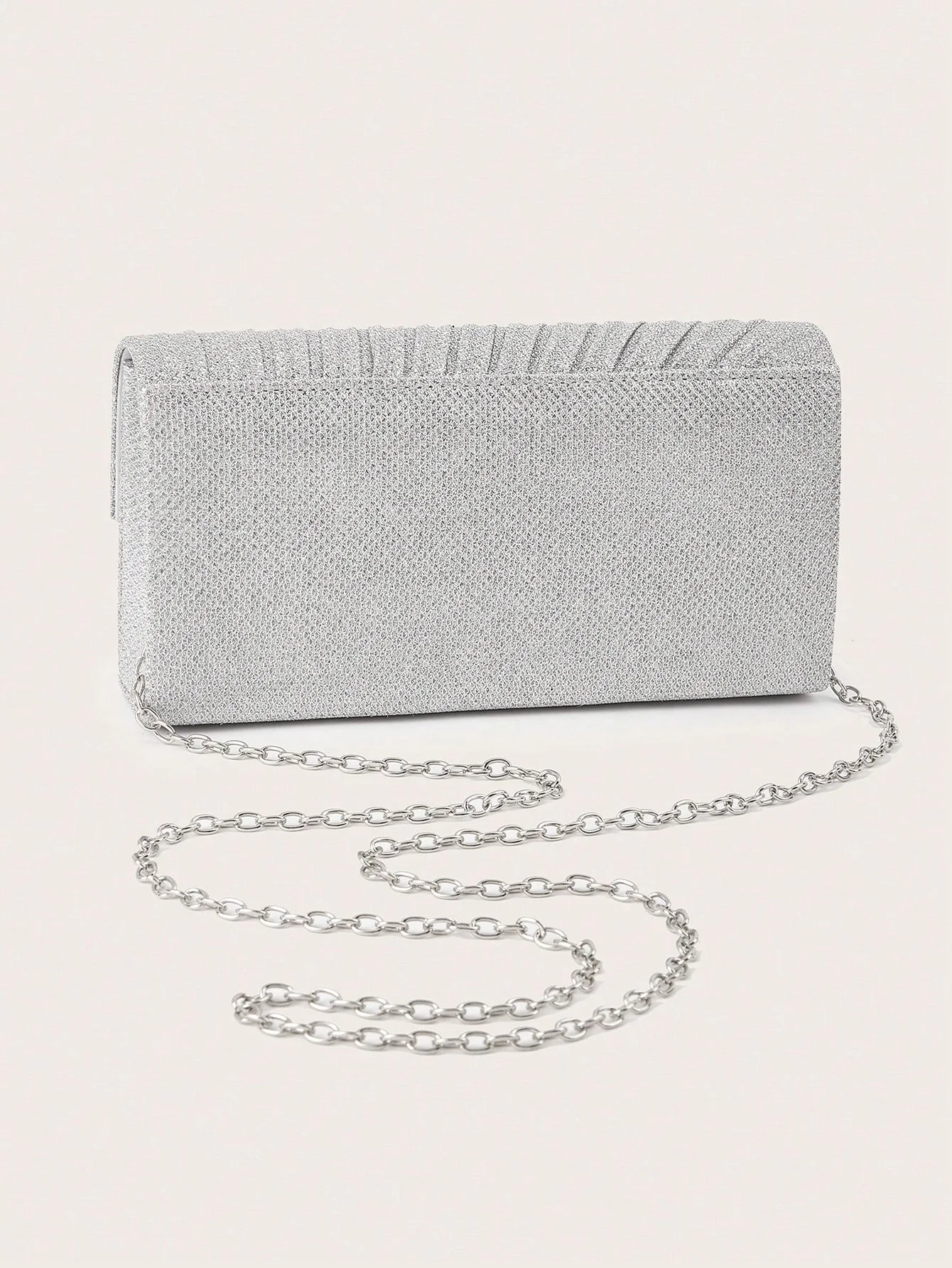 براثن لامعة وفاخرة ذات ثنيات، وحقائب حفلات سلسلة أنيقة وبسيطة، وحقائب مسائية مناسبة لجميع المناسبات. #2