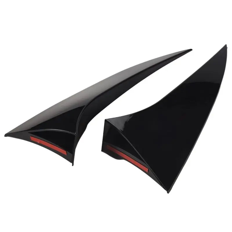A85E-Rear Window Side Spoiler Spoiler Canard Canards Splitter For IX35 2010-2017