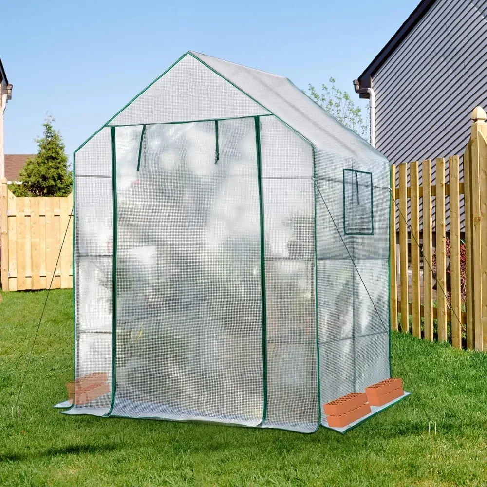 

Greenhouses for Outdoor Portable Walk in Greenhouse for Garden Plants That Need Frost Protection and Away From Pests Greenhouses