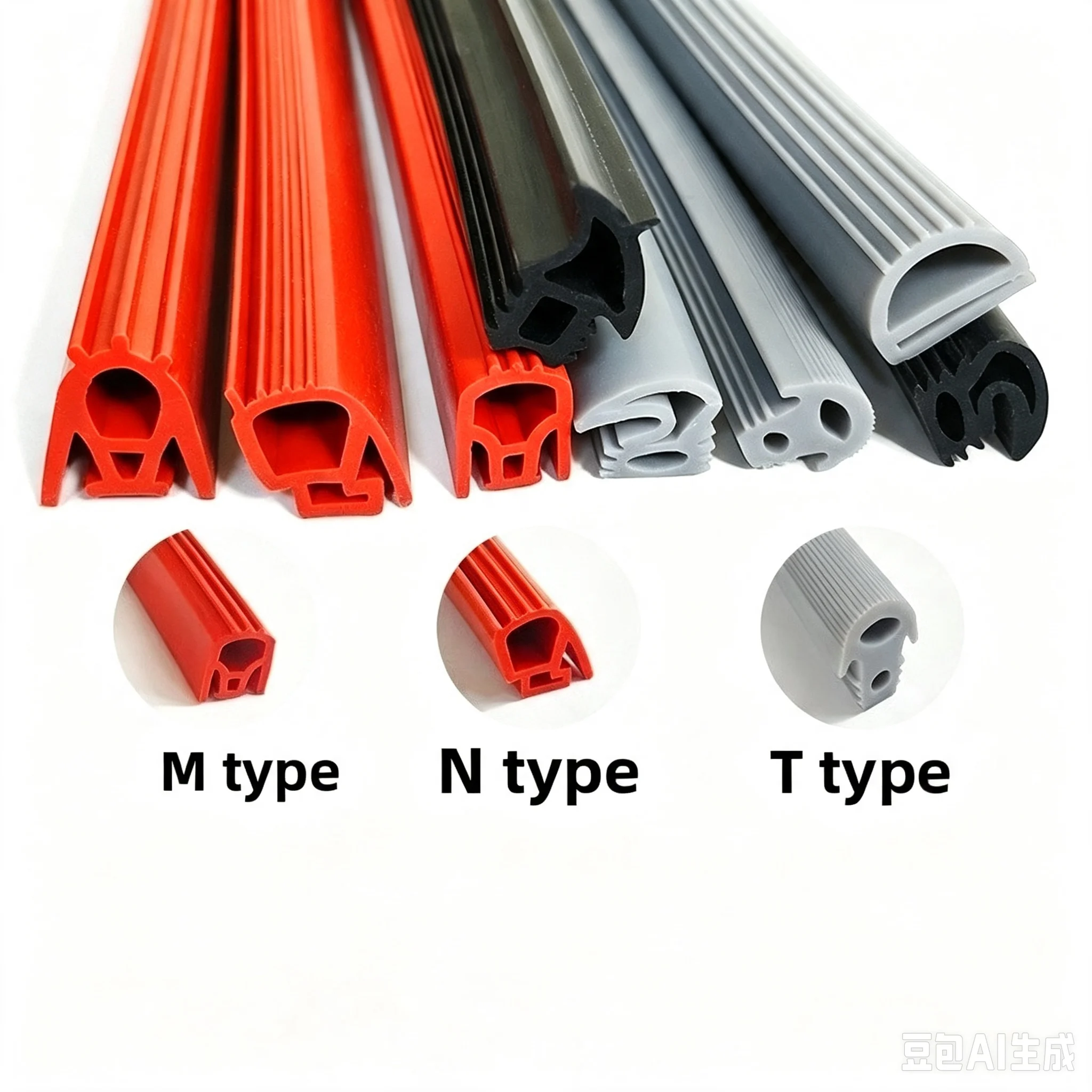 High temperature silicone rubber sealing strip steam box oven door gasket steam equipment rubber pad machine sealing accessories