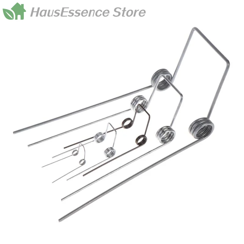 ※2Pcs High Quality Crane Hook Safety Accessories Double Torsion Spring Anti Decoupling Device Buckle Torsion Spring