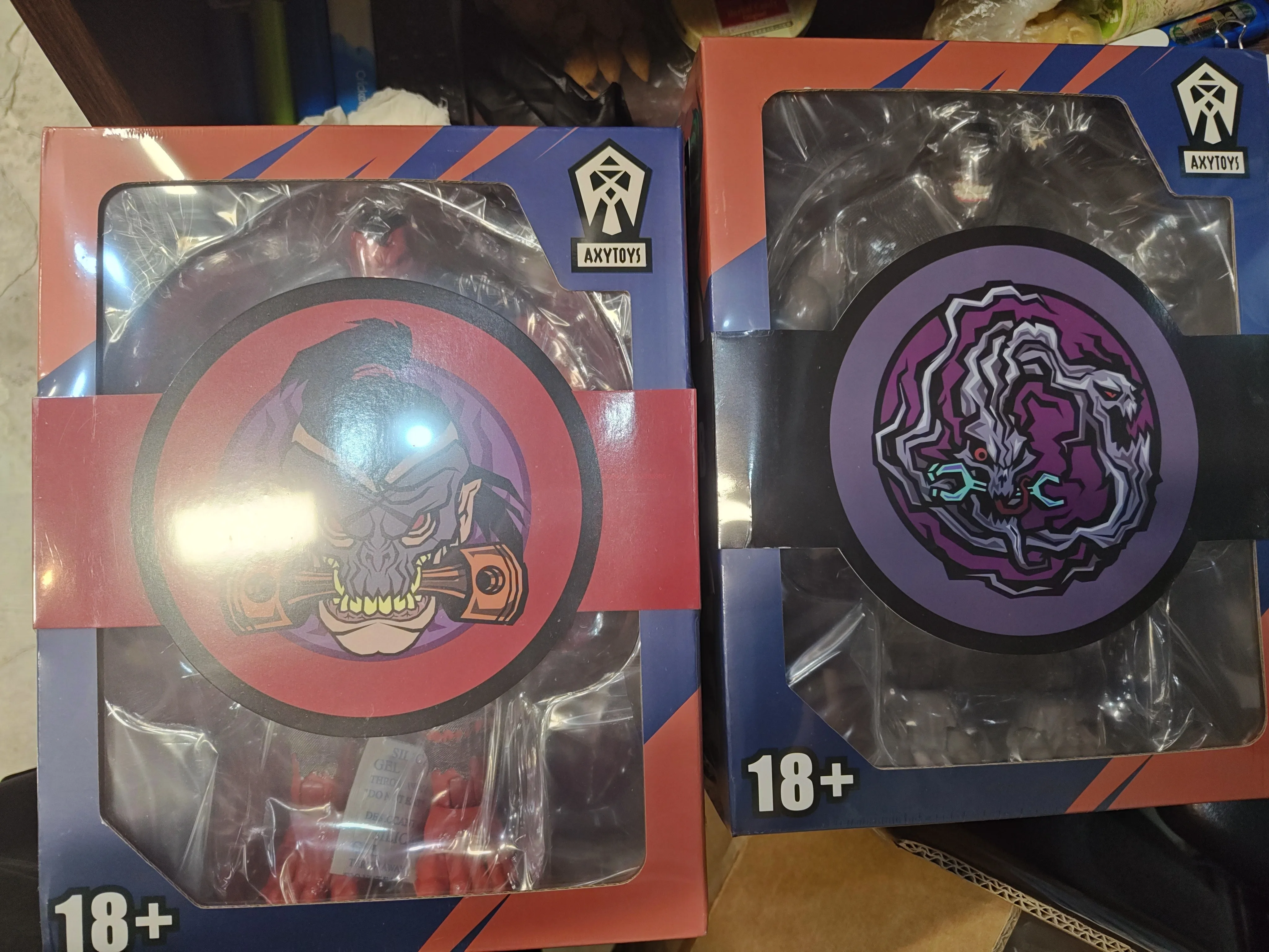 在庫あり AXYTOYS 1/12 スケール悪魔オークレッドバージョングレーバージョン 6 インチ可動兵士アクションフィギュア人形コレクション