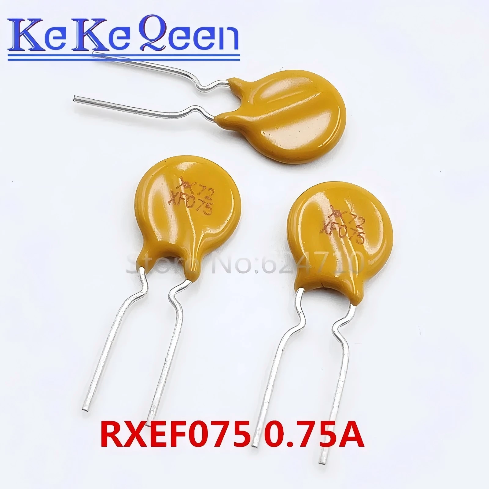 10PCS RXEF 60V/72V self restore fuse PTC JK60 0.05A 0.1A 0.2A 0.25A 0.3A 0.4A 0.5A 0.75A 0.9A 1.1A 1.35A 2A 2.5A 3A 3.75A 4A 5A